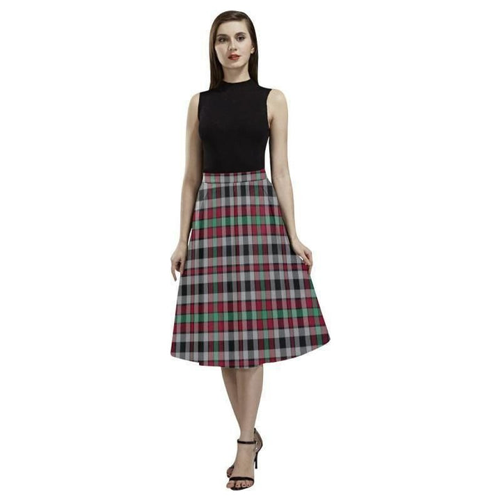 Borthwick Ancient Tartan Classic Aoede Crepe Skirt