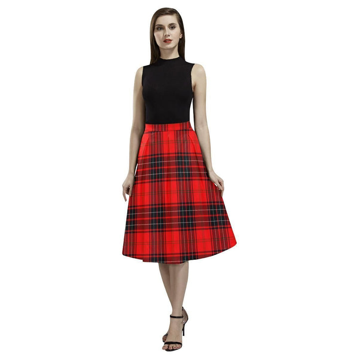 Wemyss Modern Tartan Classic Aoede Crepe Skirt