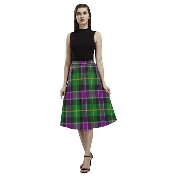 Selkirk Tartan Classic Aoede Crepe Skirt