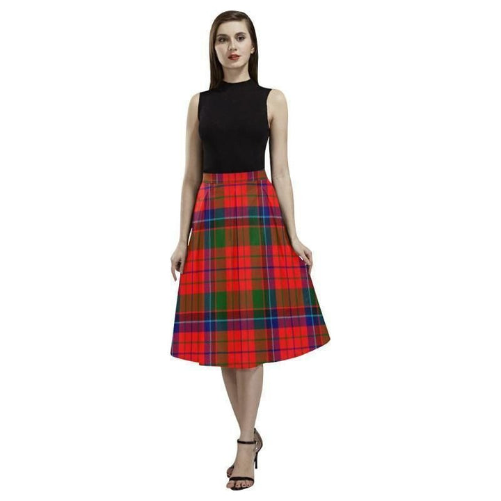Nicolson Modern Tartan Classic Aoede Crepe Skirt