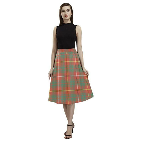 Bruce Ancient Tartan Classic Aoede Crepe Skirt