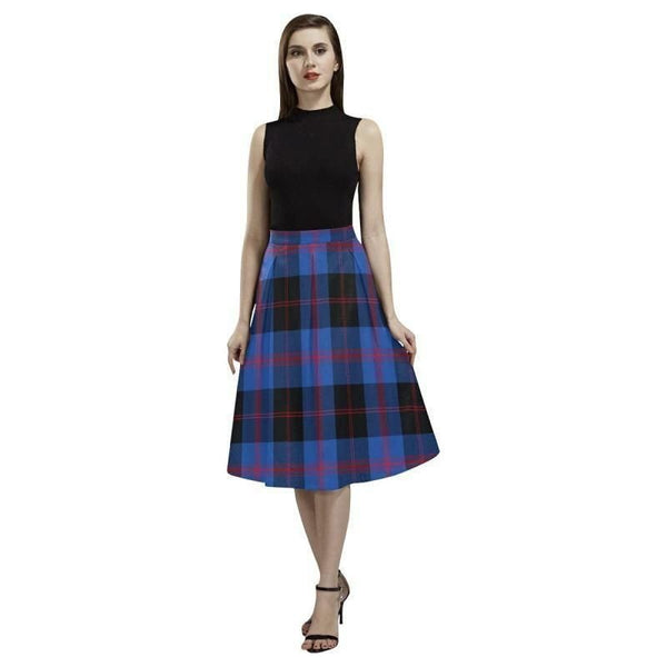 Angus Modern Tartan Classic Aoede Crepe Skirt