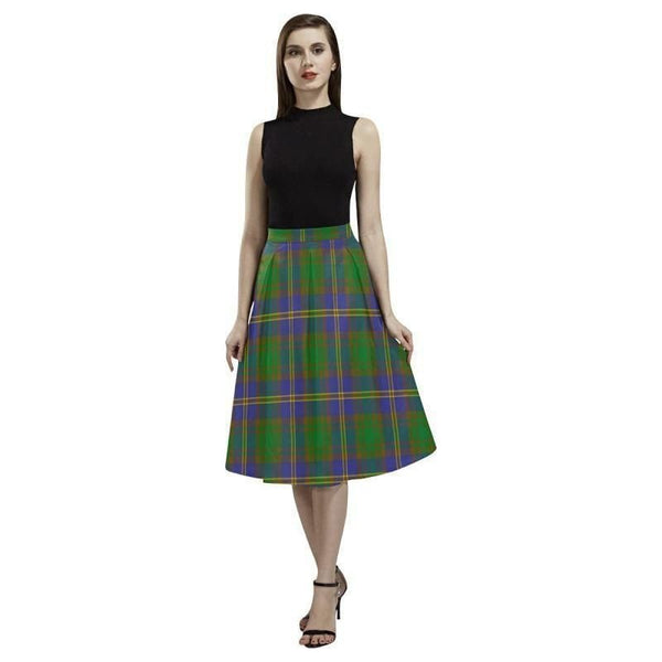 Strange Of Balkaskie Tartan Classic Aoede Crepe Skirt
