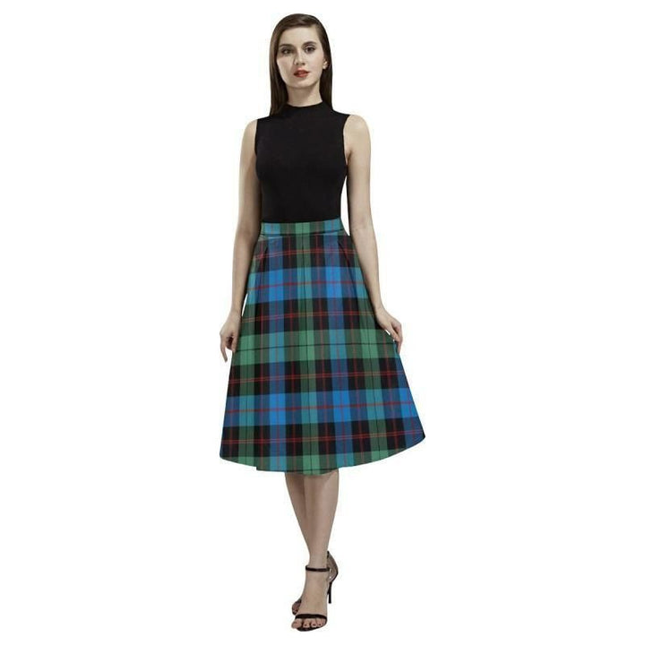 Guthrie Ancient Tartan Classic Aoede Crepe Skirt