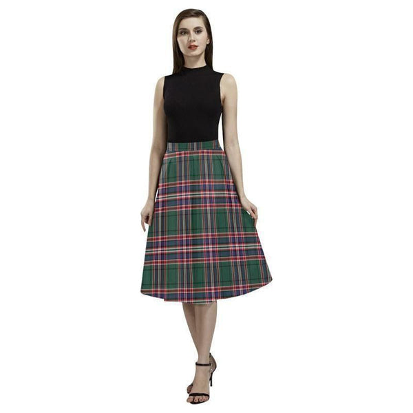 Macfarlane Hunting Modern Tartan Classic Aoede Crepe Skirt