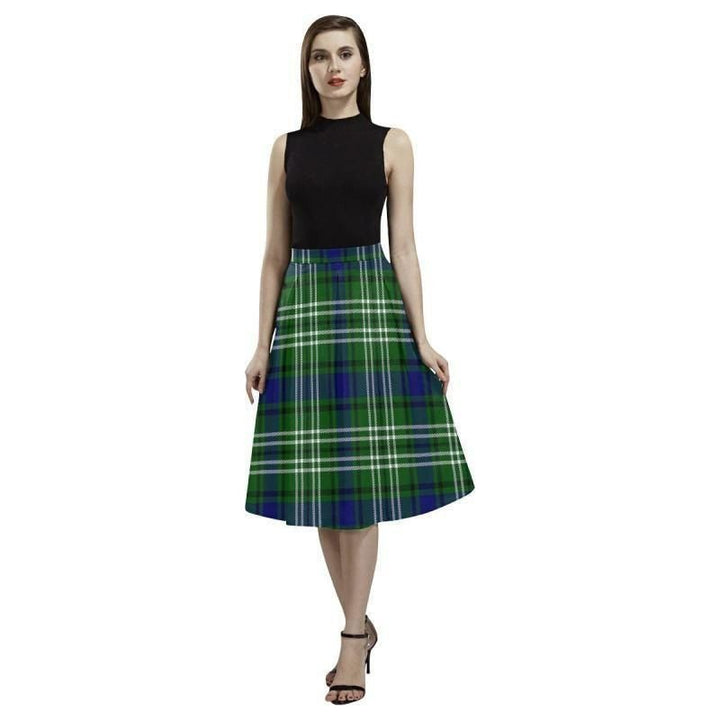 Tweedside Tartan Classic Aoede Crepe Skirt