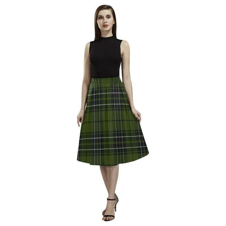 Maclean Ancient Tartan Classic Aoede Crepe Skirt