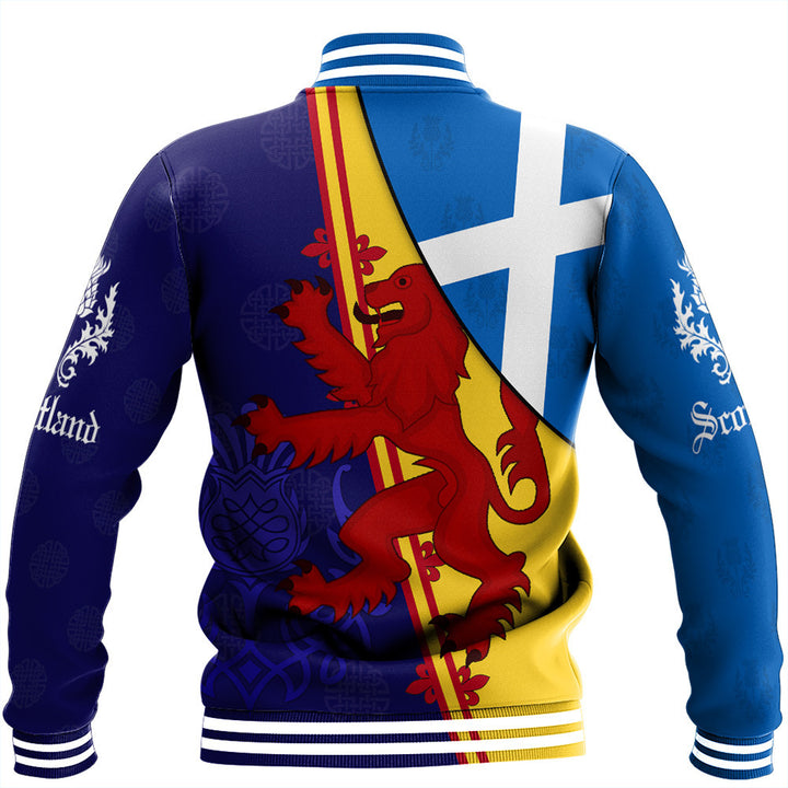 Scotland Alba Thistle Baseball Jacket