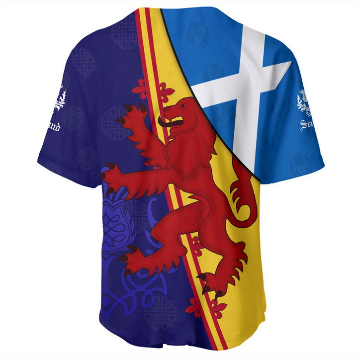 Scotland Alba Thistle Baseball Jersey
