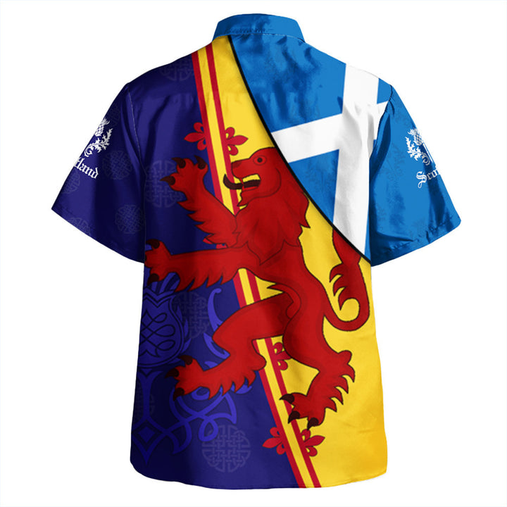 Scotland Alba Thistle Beach Shirt