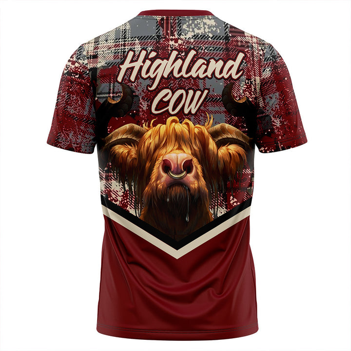 Scotland Tartan Grunge Plaid T-Shirt