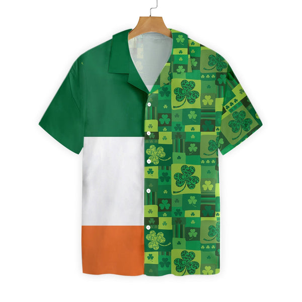 Saint Patrick's Day Irish Ireland Flag Hawaiian Shirt