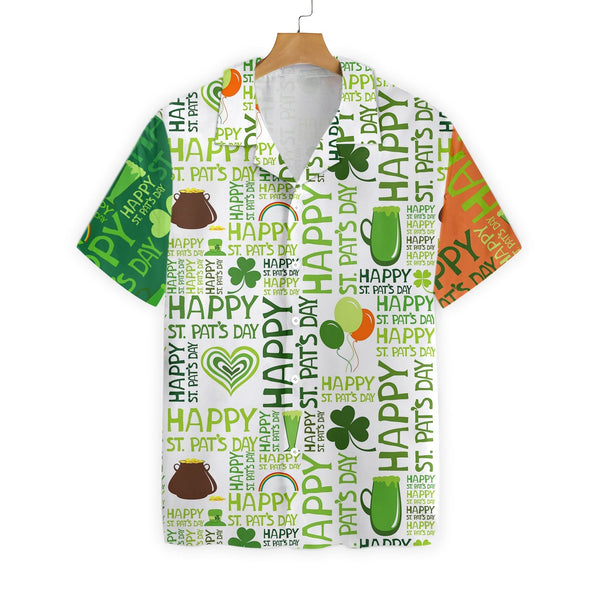 Happy Saint Patrick's Day Irish Ireland Hawaiian Shirt