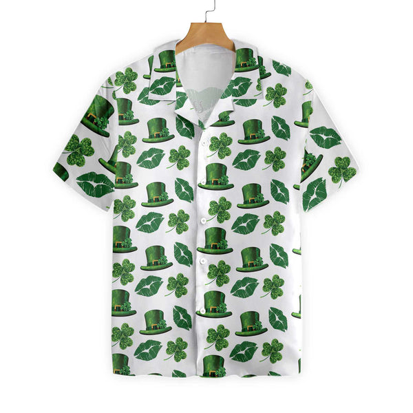Kiss Me I'm Irish St Patrick's Day Hawaiian Shirt