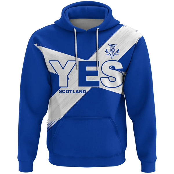 Celtic Hoodie - Scotland Hoodie Yes Scotland