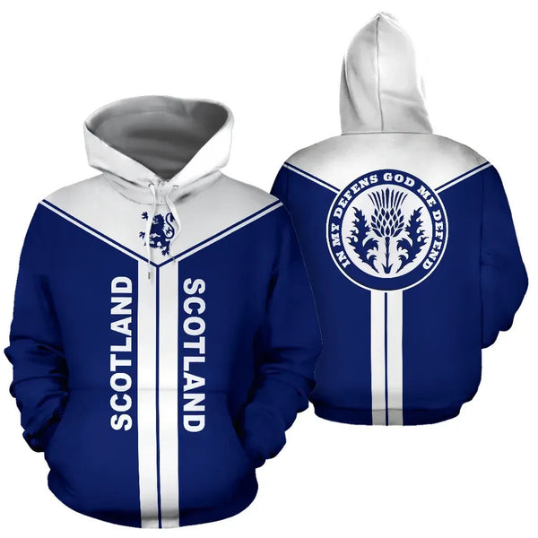 Celtic Hoodie - Scotland Pullover Hoodie - Scotland Lion Thistle