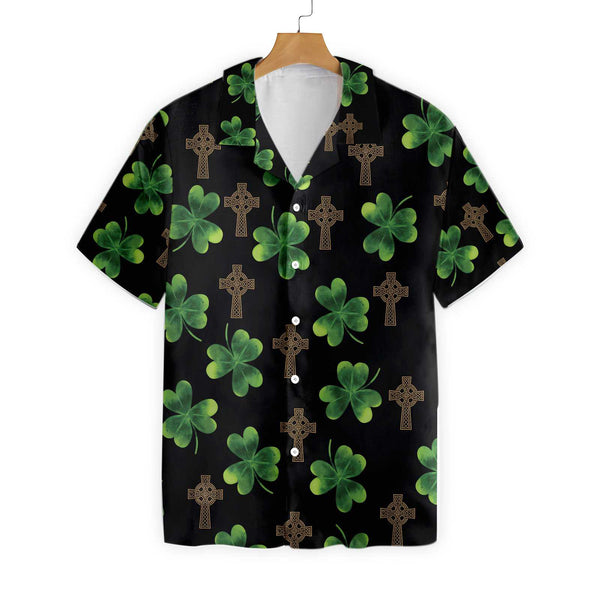 Hooligan Shamrock Irish Hawaiian Shirt