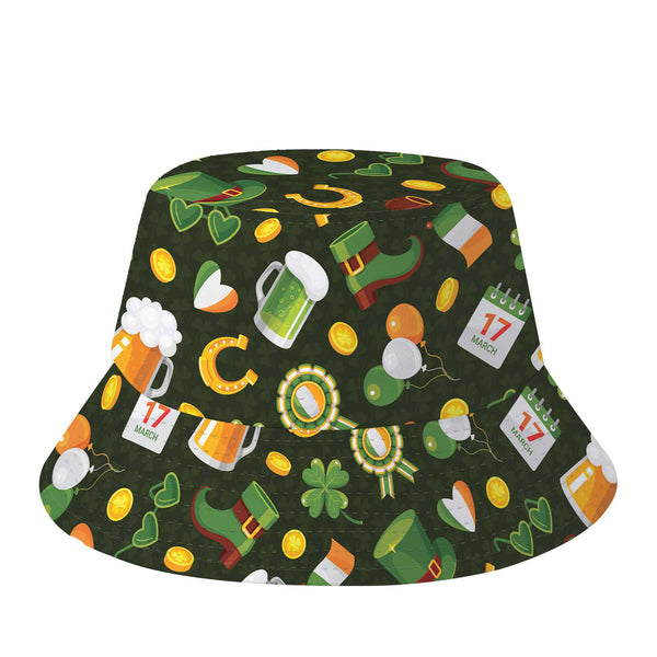St. Patrick's Day Irish Party Pattern Bucket Hat