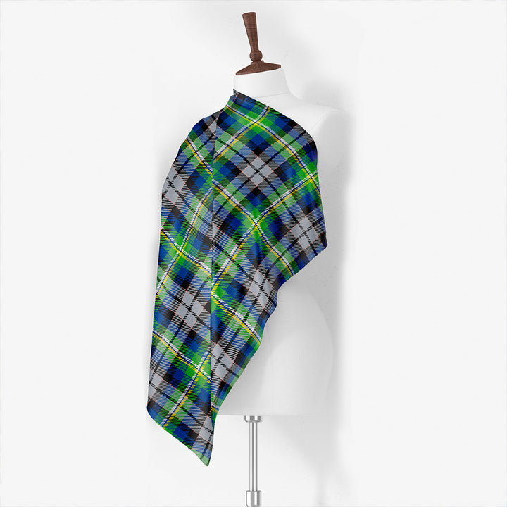 Abel Modern Tartan Classic Silk Habotai Square Scarf