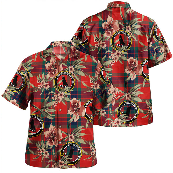 Abernethy Modern Clan Badge Tartan Aloha Hawaiian Shirt Tropical Old Style