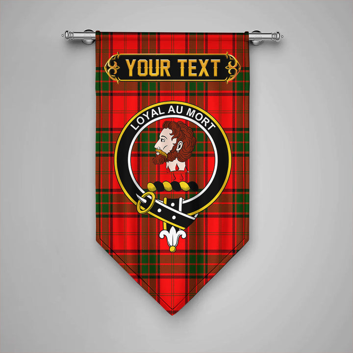 Adair Clan Badge Tartan Gonfalon Personalize