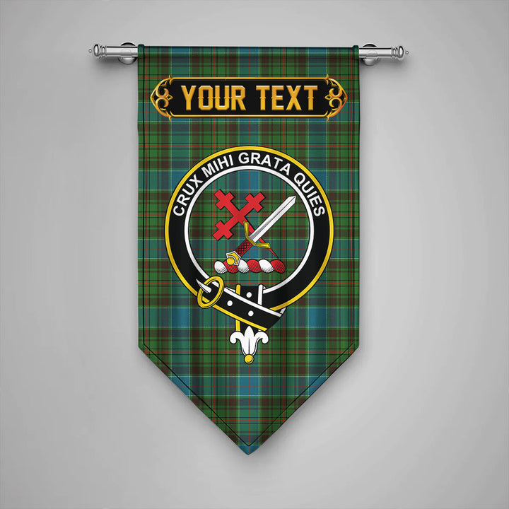 Adam Ancient Clan Badge Tartan Gonfalon Personalize