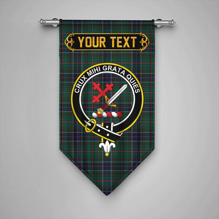 Adam Modern Clan Badge Tartan Gonfalon Personalize