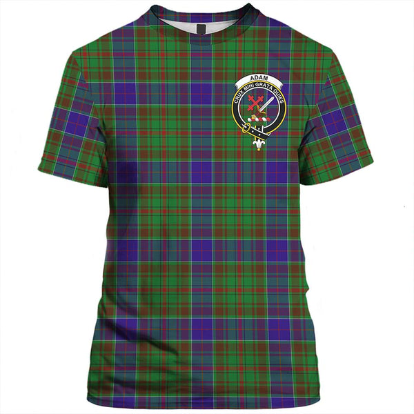 Adam Tartan Classic Crest T-Shirt