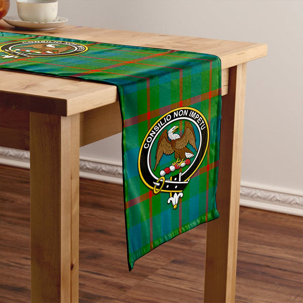 Agnew (MacAgnew) Ancient Clan Badge Tartan Table Runner