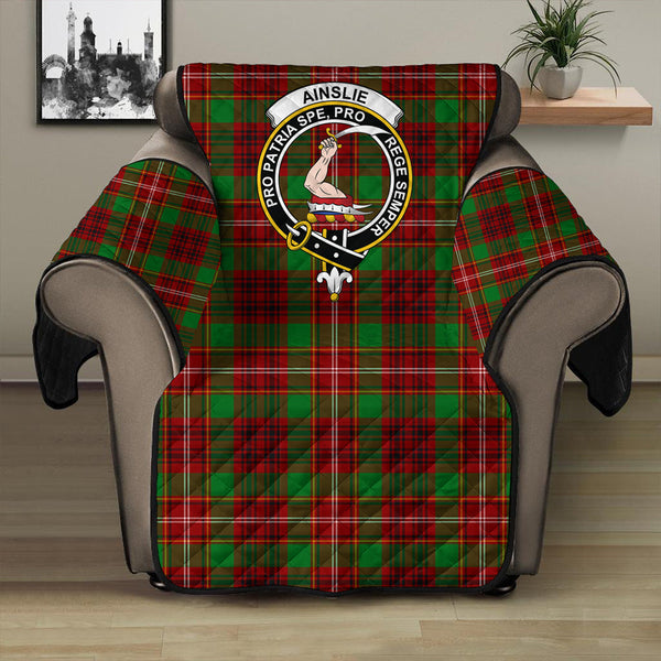 Ainslie Tartan Classic Crest Sofa Protector