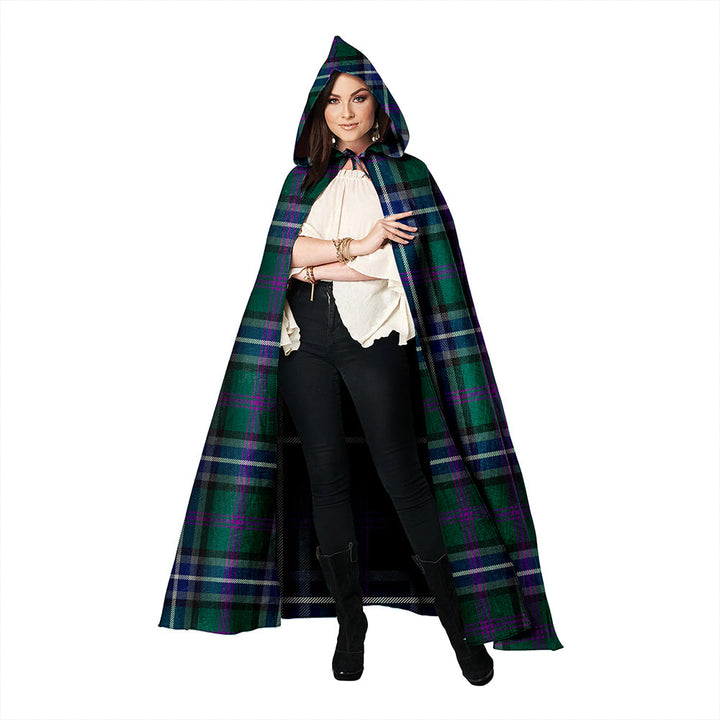 Alexander of Menstry Hunting Modern Clan Badge Tartan Hooded Cloak