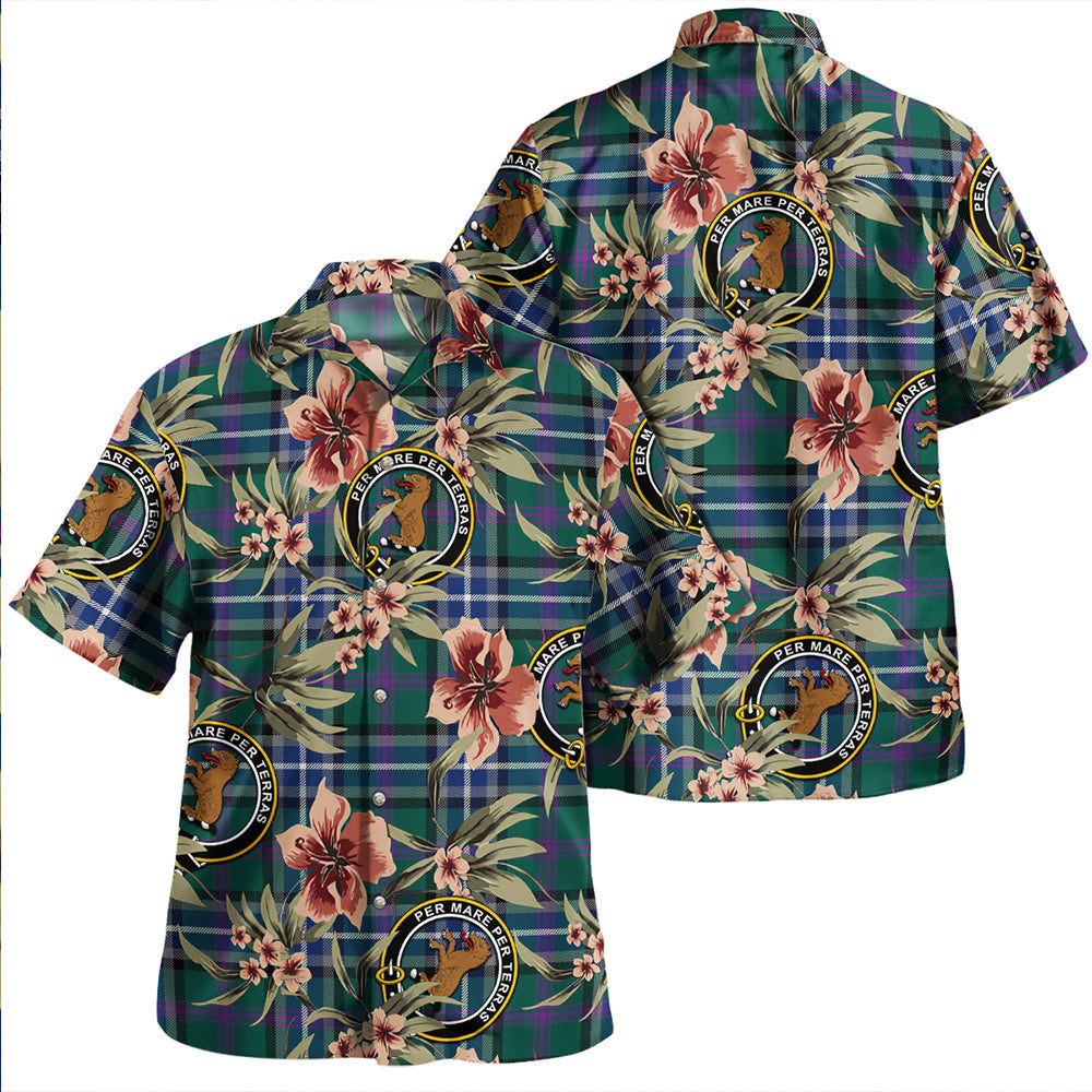 Alexander of Menstry Hunting Modern Clan Badge Tartan Aloha Hawaiian ...