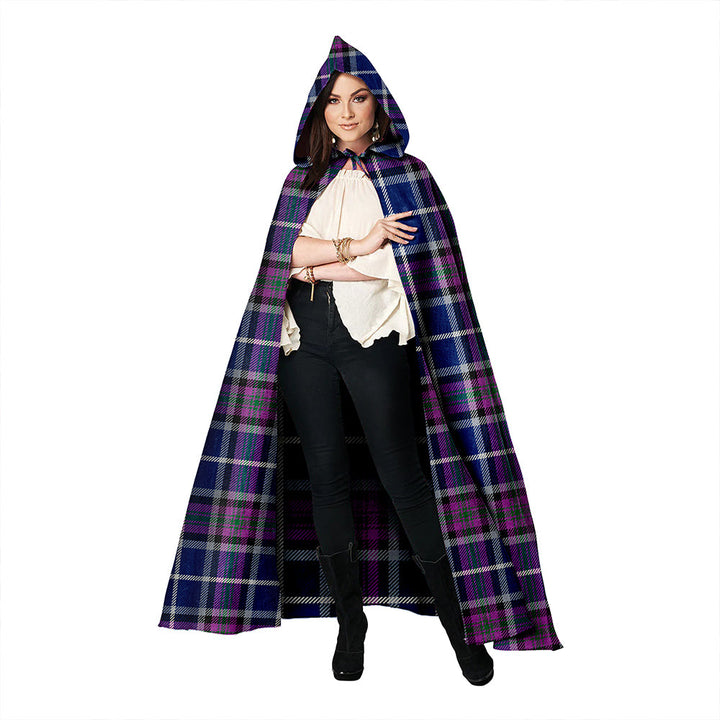 Alexander of Menstry Modern Clan Badge Tartan Hooded Cloak