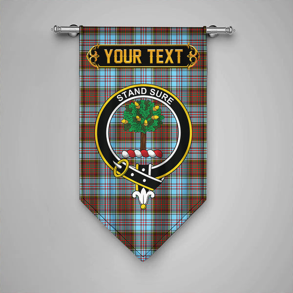 Anderson Ancient Clan Badge Tartan Gonfalon Personalize