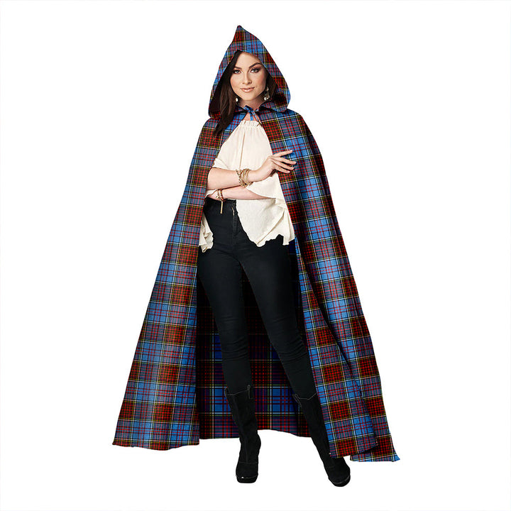 Anderson Modern Clan Badge Tartan Hooded Cloak