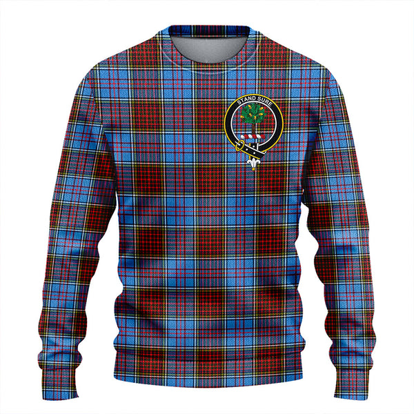 Anderson Modern Clan Badge Tartan Knitted Sweater