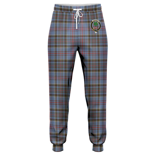 Anderson Old Weathered Clan Badge Tartan Jogger Pants