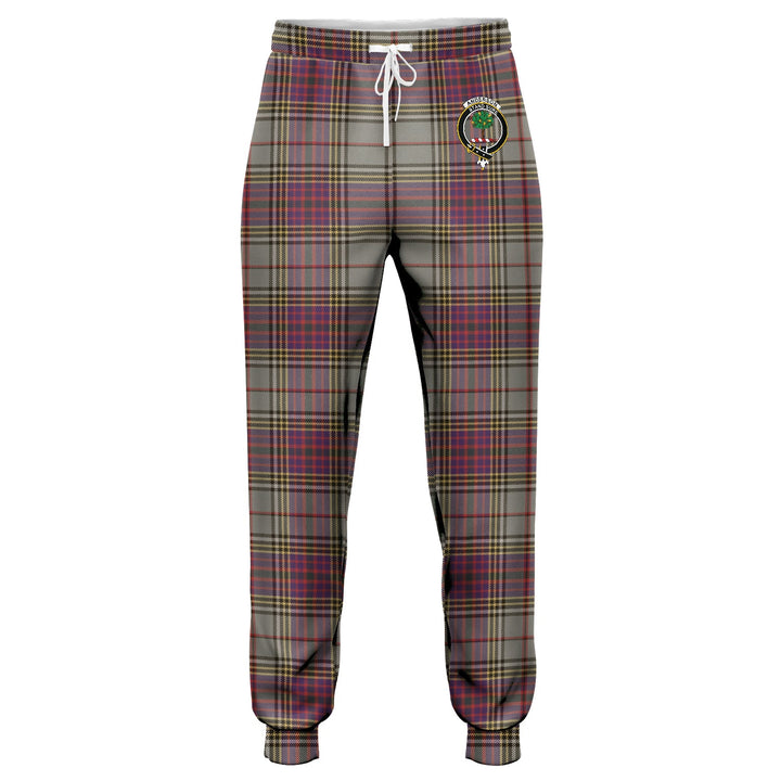 Anderson Ross Weathered Clan Badge Tartan Jogger Pants
