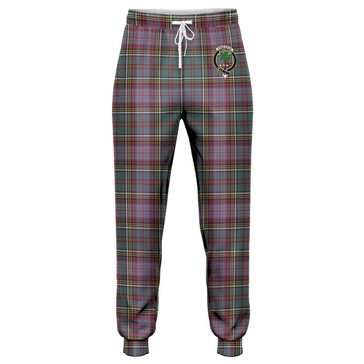 Anderson of Kinneddar Hunting Weathered Clan Badge Tartan Jogger Pants