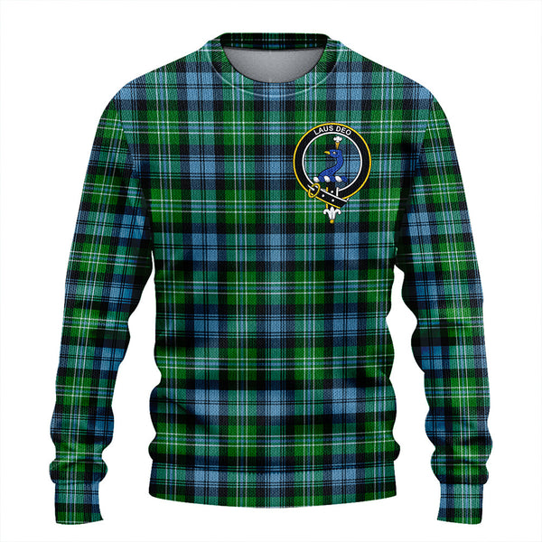 Arbuthnot Ancient Clan Badge Tartan Knitted Sweater