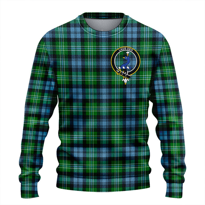 Arbuthnot Ancient Clan Badge Tartan Knitted Sweater