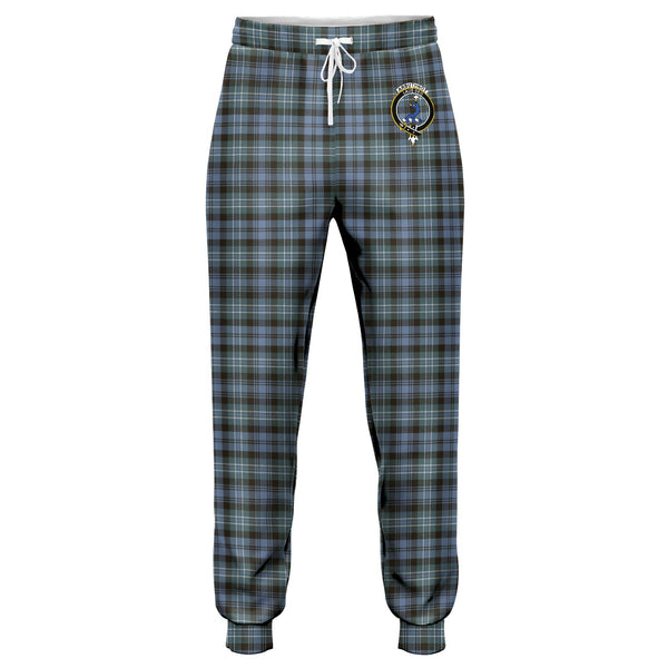 Arbuthnot Weathered Clan Badge Tartan Jogger Pants