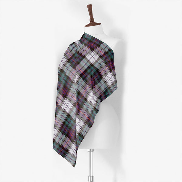 Argyle Dress Weathered Tartan Classic Silk Habotai Square Scarf