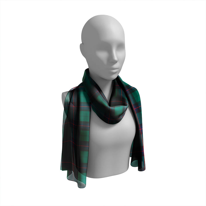 Armstrong Modern Tartan Classic Silk Habotai Long Scarf