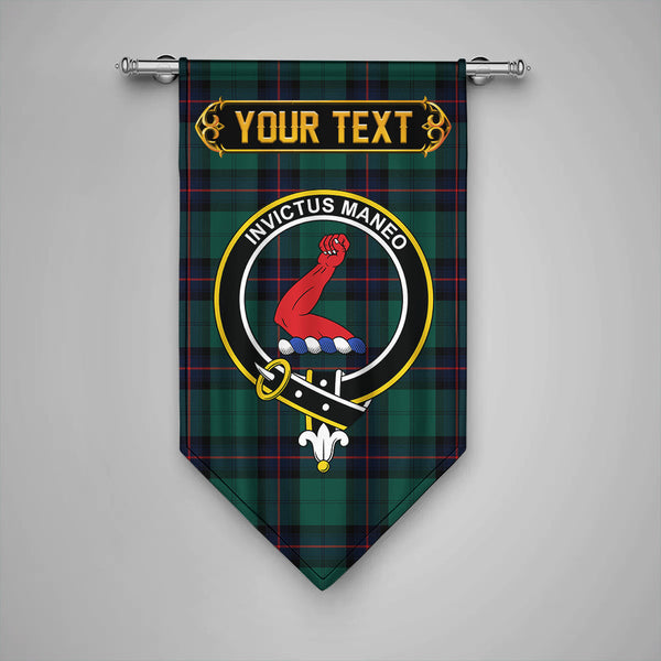 Armstrong Modern Clan Badge Tartan Gonfalon Personalize