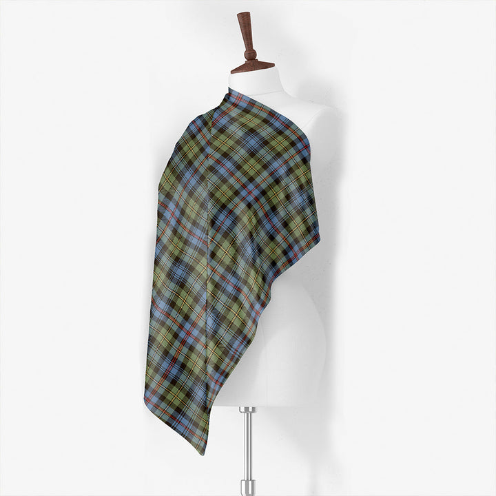 Baillie of Lamington Weathered Tartan Classic Silk Habotai Square Scarf