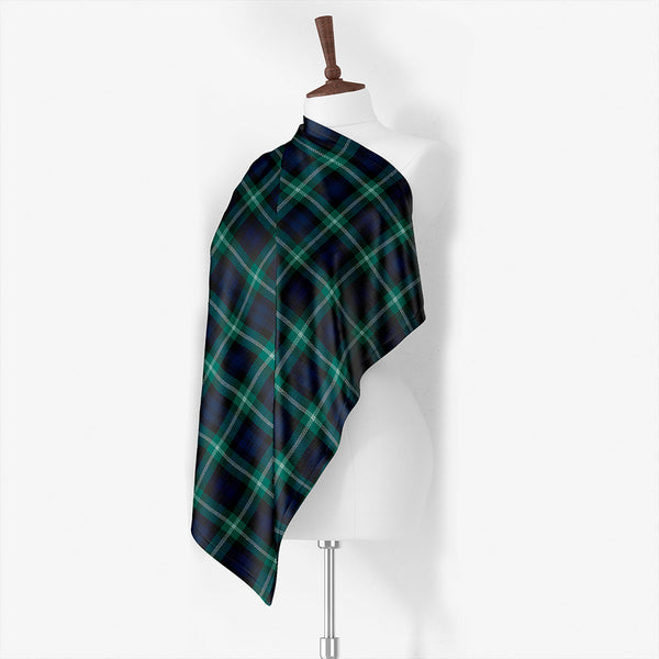 Baillie of Polkemmet Modern Tartan Classic Silk Habotai Square Scarf