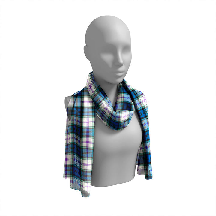 Baird Dress Dance (Baines Dress Dance) Tartan Classic Silk Habotai Long Scarf