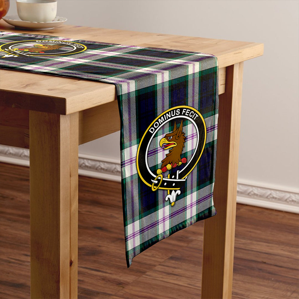 Baird Dress (Baines Dress) Clan Badge Tartan Table Runner | Celticprime ...