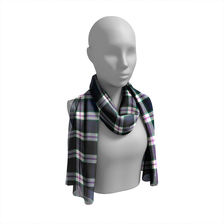 Baird Dress (Baines Dress) Tartan Classic Silk Habotai Long Scarf